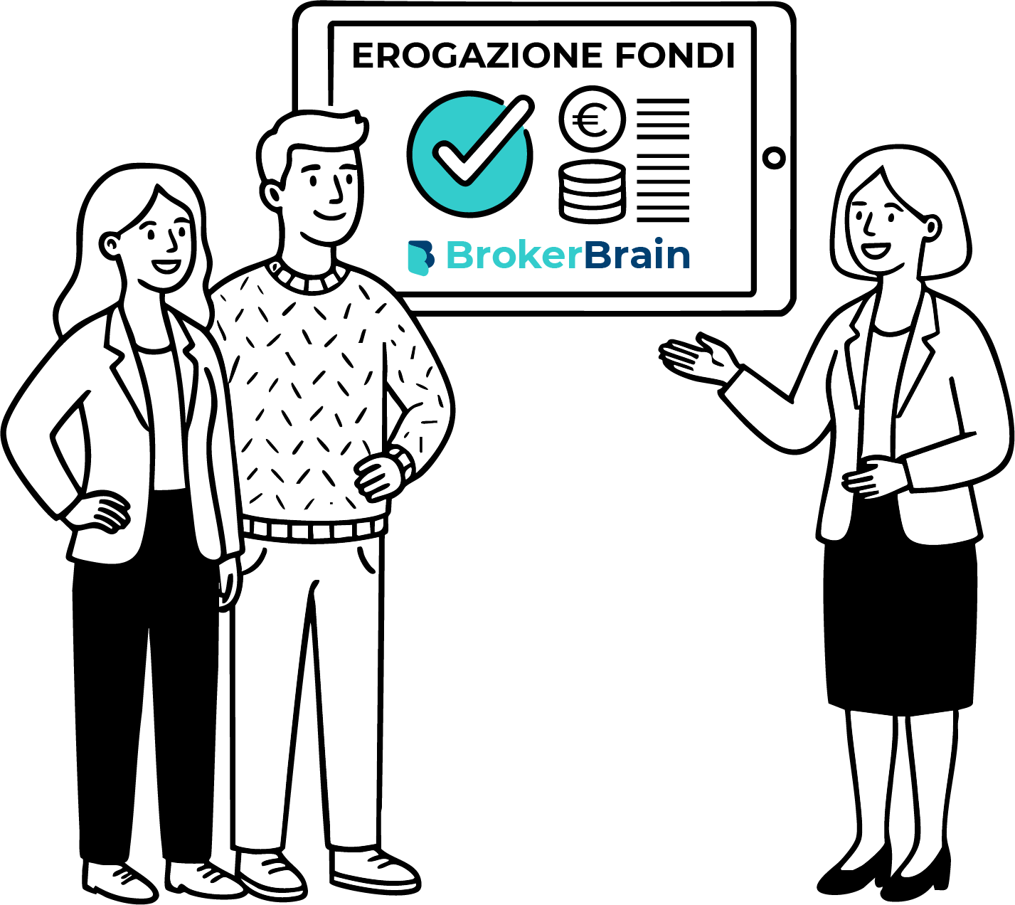 Piattaforma Broker Brain per finanziamenti rateali agli esercenti